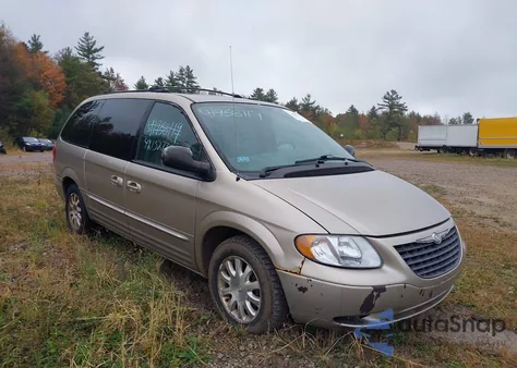 2003 Chrysler Town & Country Lxi из США, поврежденный, VIN 2C8GP54L93R372831